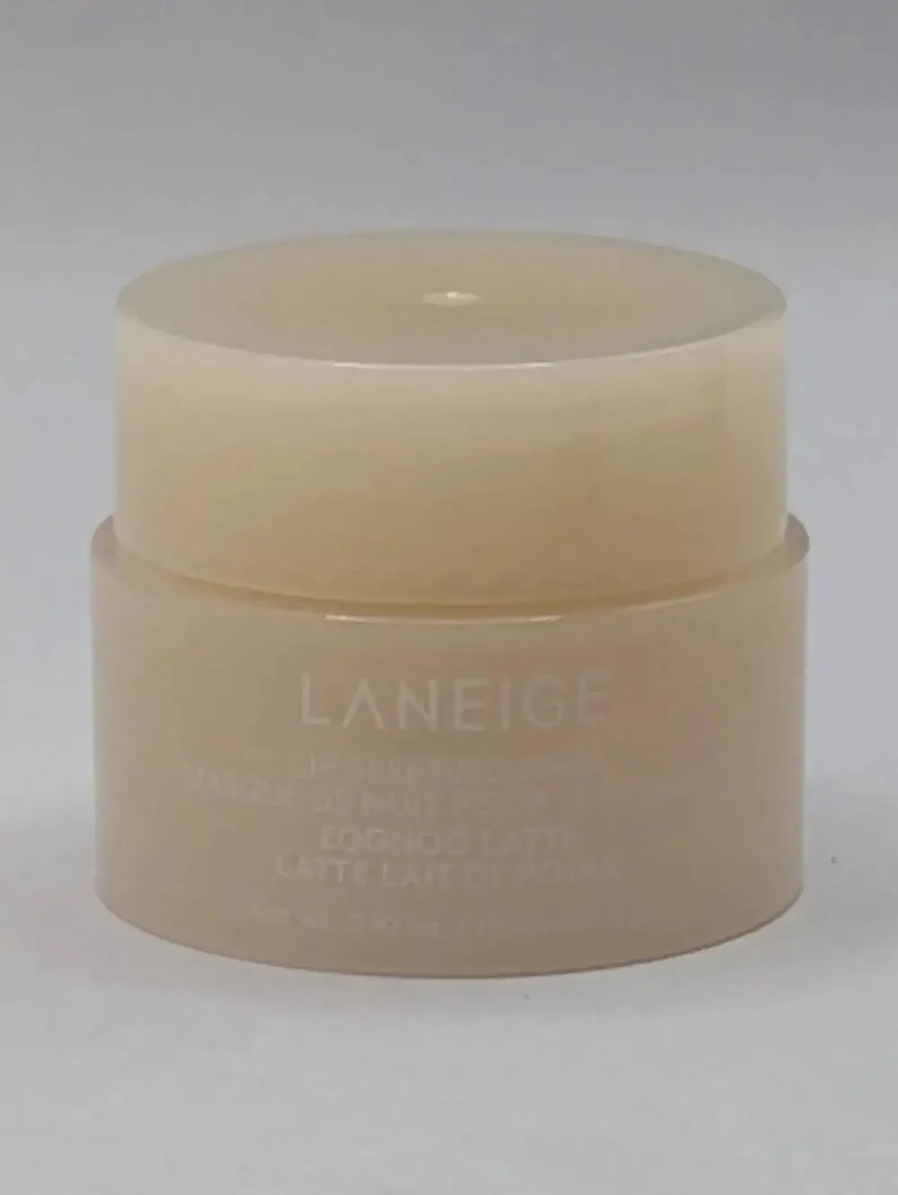 Gently tested- Laneige Lip Sleeping Mask Eggnog Latte (0.7 oz)